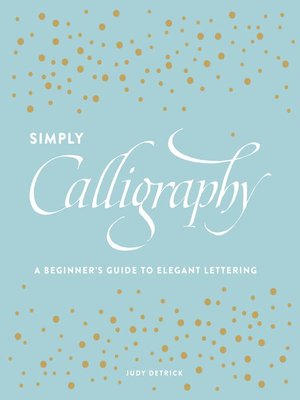 cover image of Simply Calligraphy